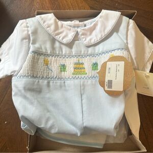 Baby Boy 12 Month Botique Romper